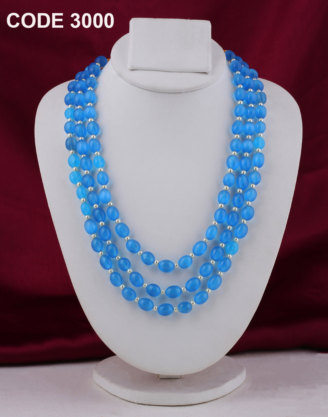 Triple Layer Bead Mala | Available in Many Colours