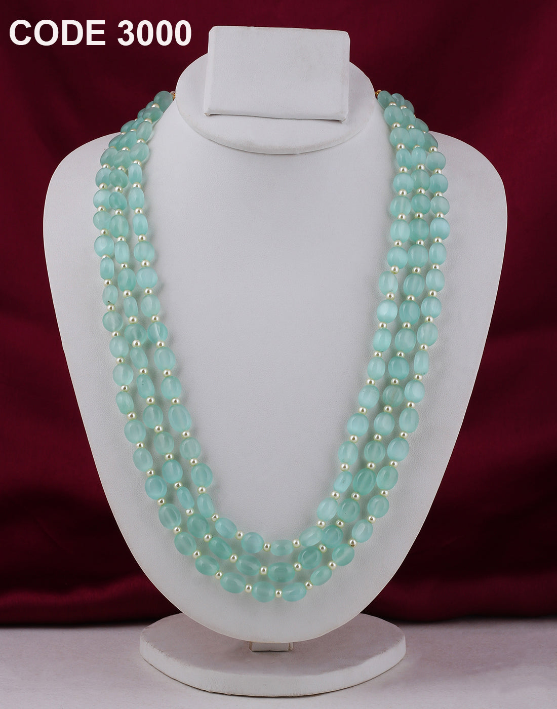 Triple Layer Bead Mala | Available in Many Colours