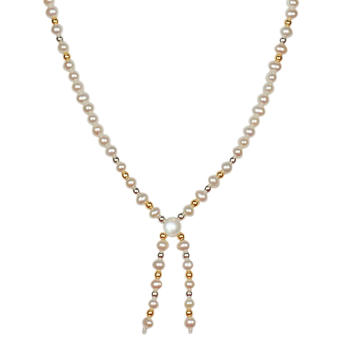 Everyday Single Layer Freshwater Real Pearl Necklace
