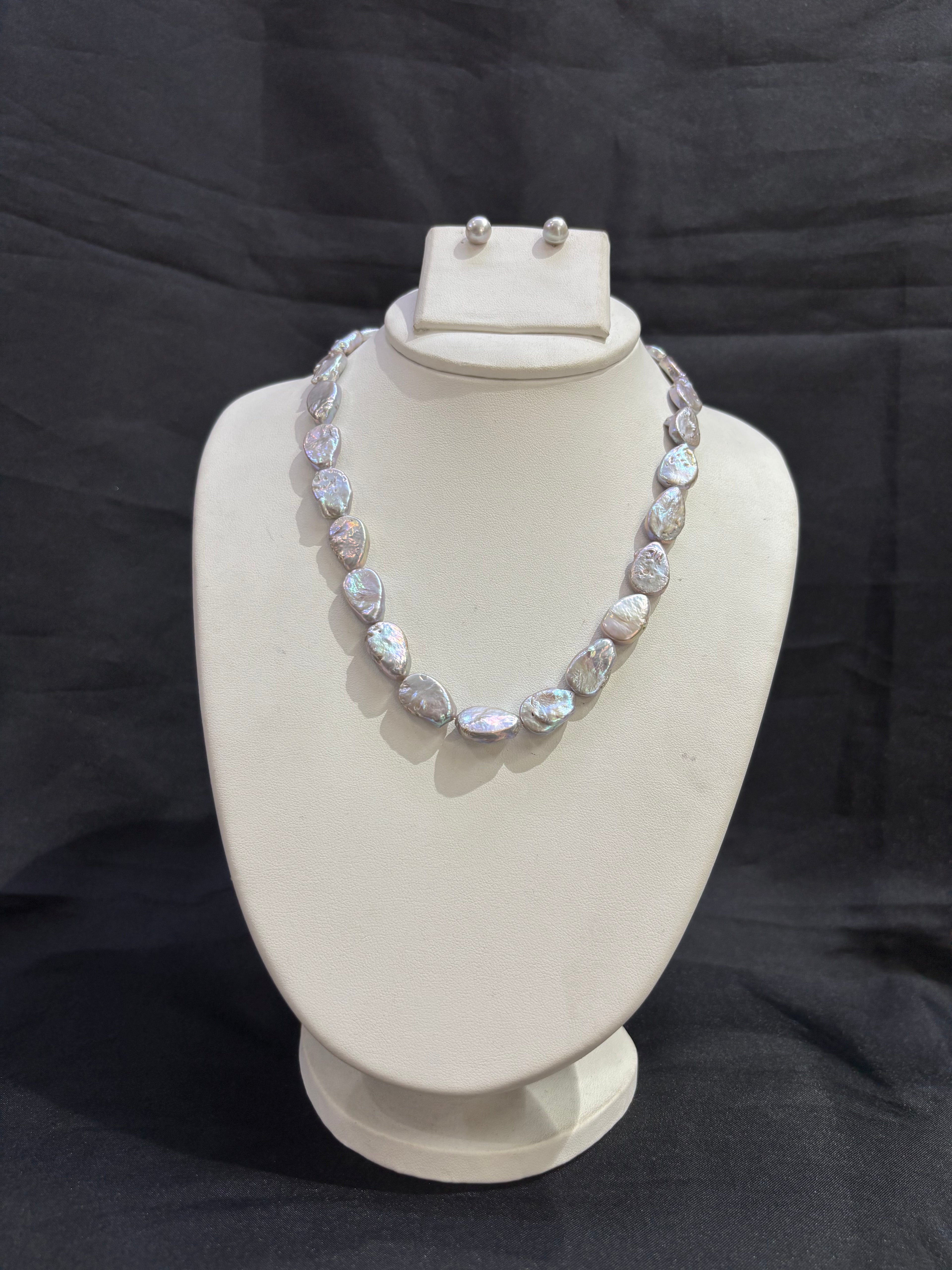 Baroque Freshwater Pearl Necklace Set – Code 50065