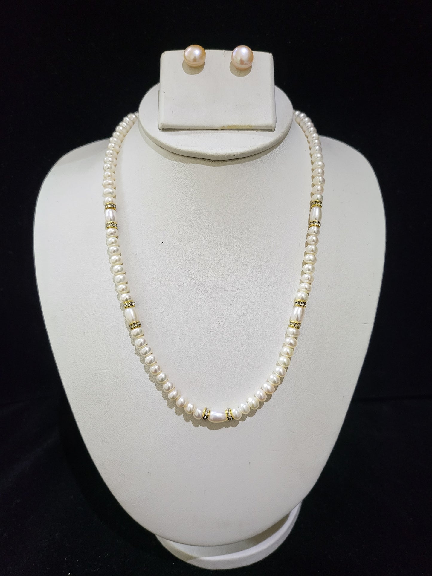 Premium Real Pearls Necklace | White pearls only