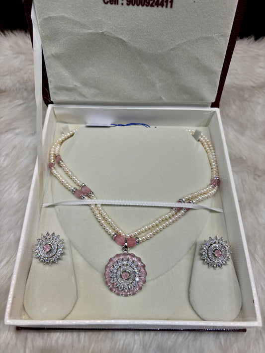 Rose Pearl Set – Simple & Elegant
