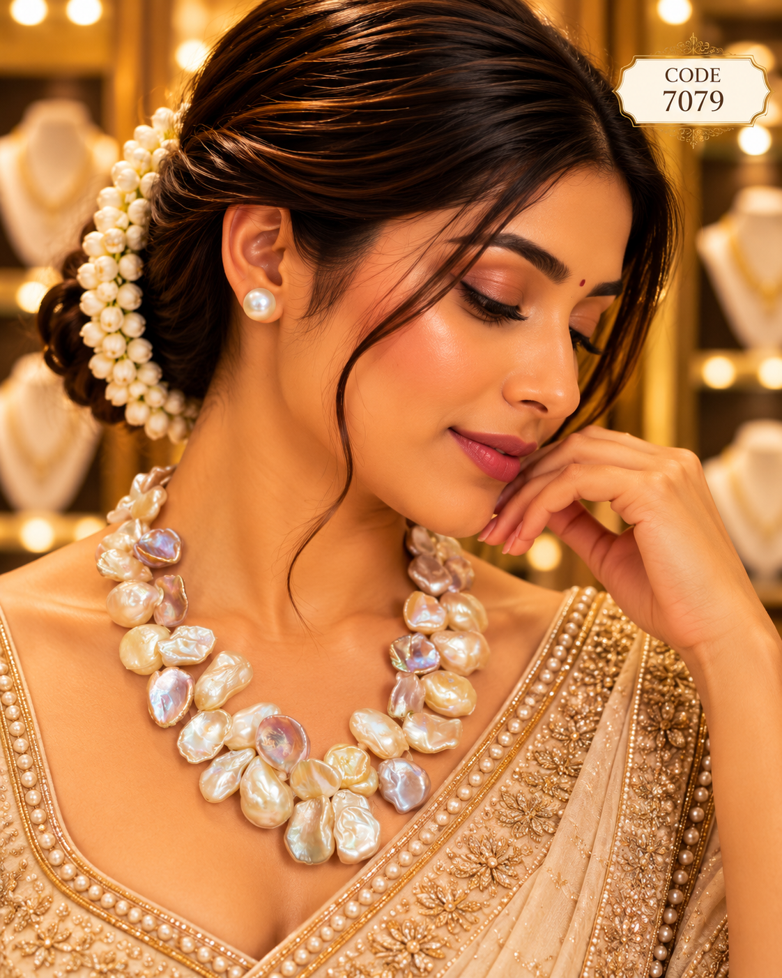 Multicolour Baroque Pearl Necklace