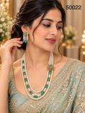 Turquoise Freshwater Pearl Multi-Strand Necklace Set