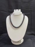 Premium Peacock Freshwater Pearl Necklace Set