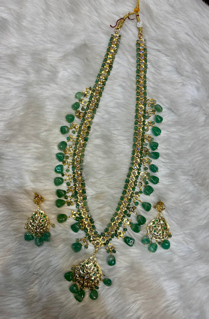 Emerald Bindi Long Haar