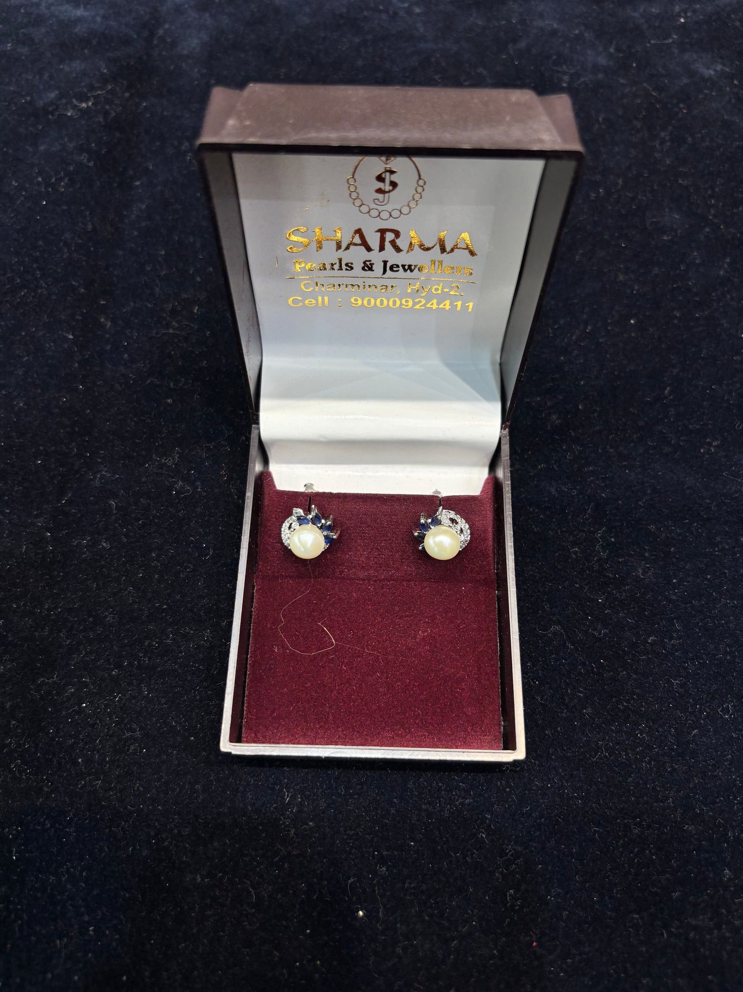 Elegant Pearl Stud Earrings