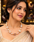 Multicolour Baroque Pearl Necklace