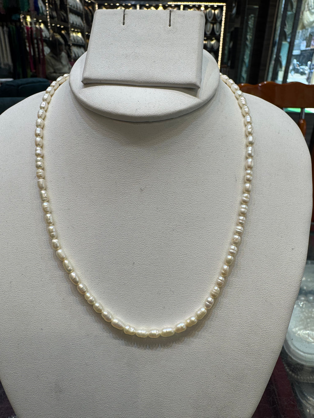 1layer rice pearl mala