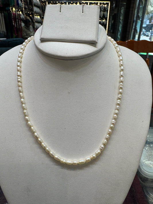 1layer rice pearl mala