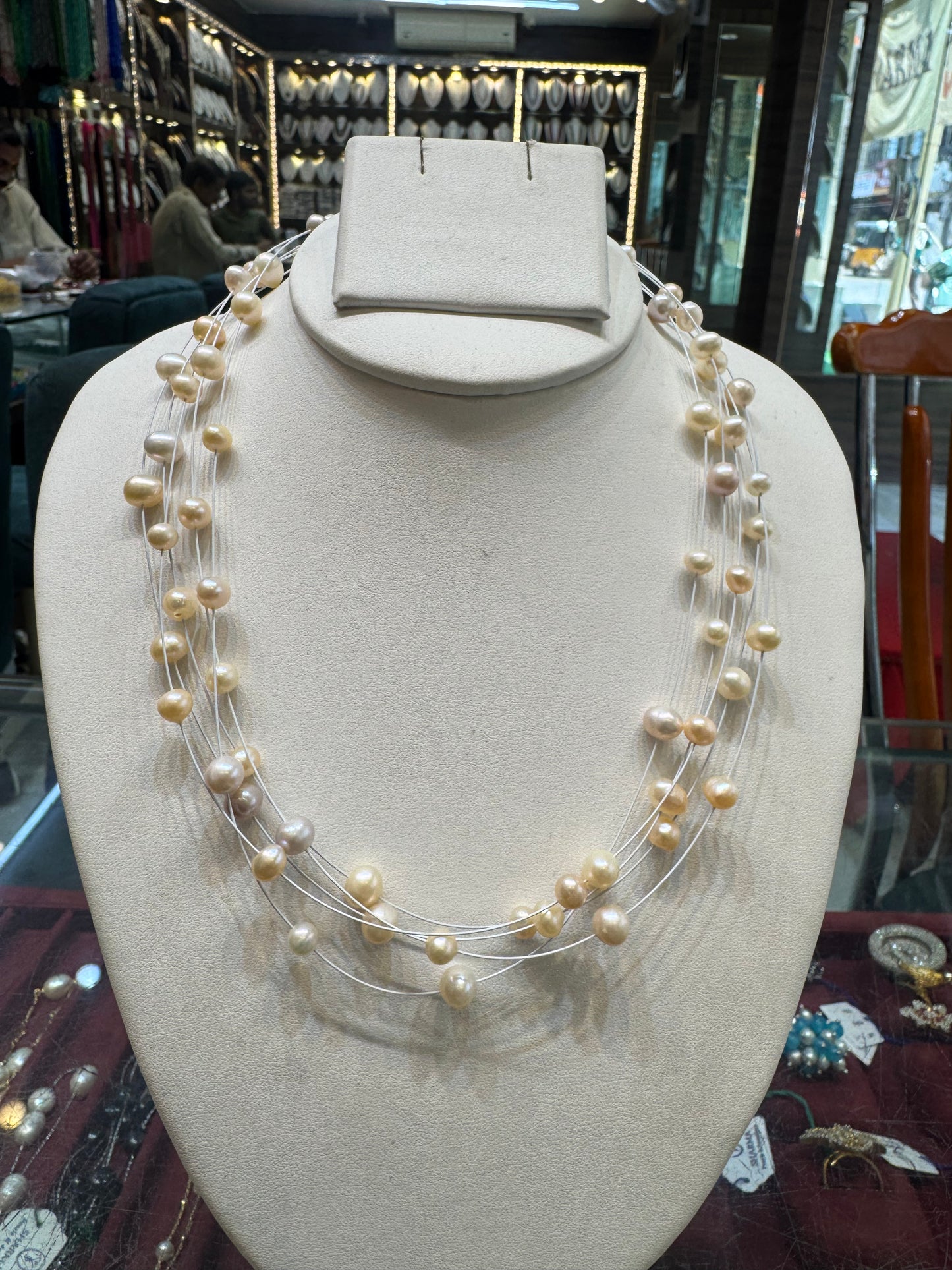 Fusion necklace 5 layer