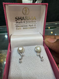 Flora pearl studs