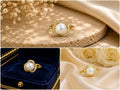 White pearl ring