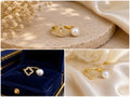 Simple pearl ring