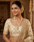 Elegant Double-Layer Pearl Necklace Set with Classic Pendant