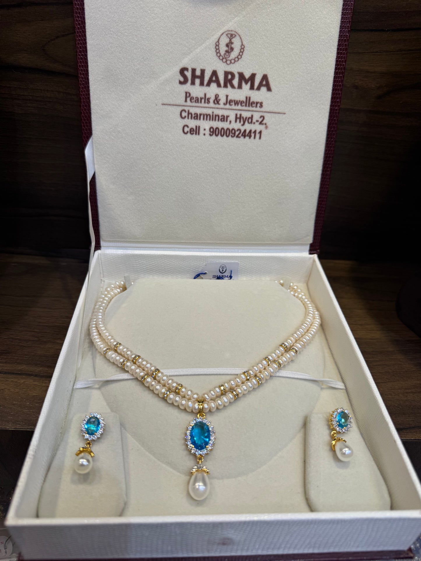 Deal of the day buy pearl set and get bangles free