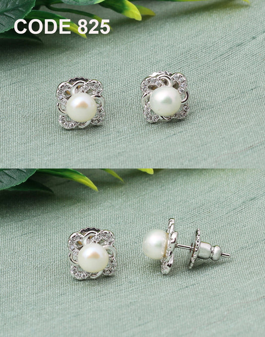 Everyday Pearl Earrings | Freshwater Real Pearls