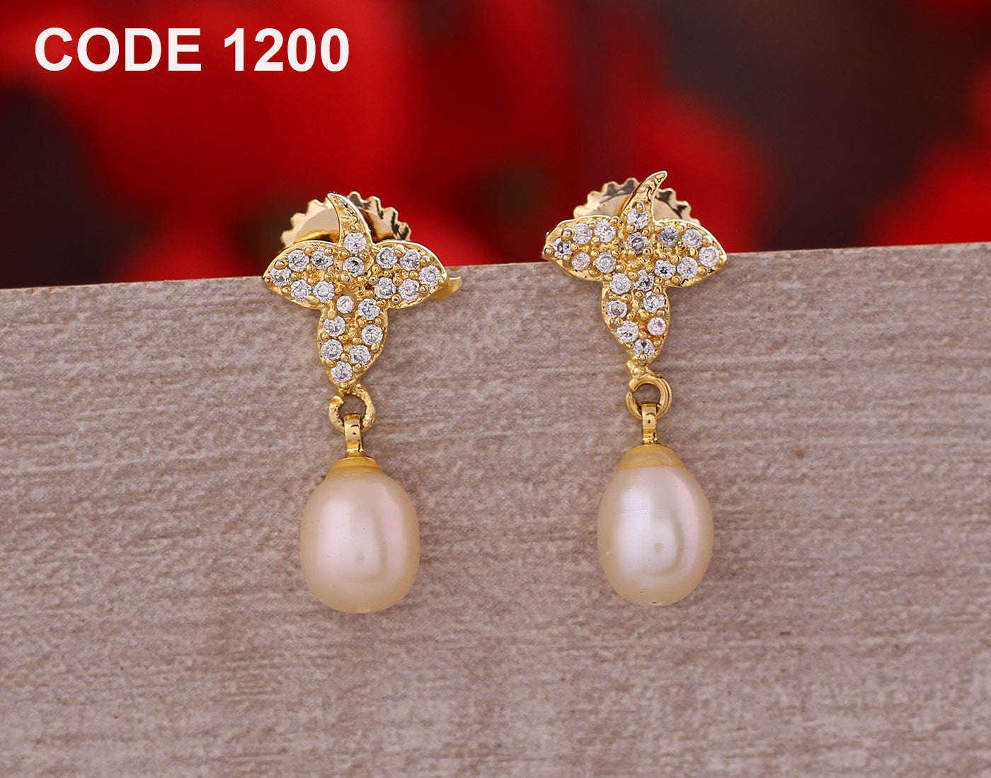 Classic Drop Earrings | Freshwater Real Pearls