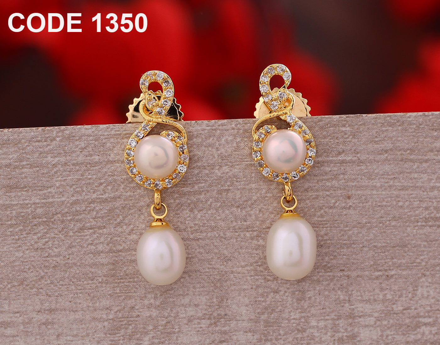 Musical Drop Earrings | Freshwater Real Pearls