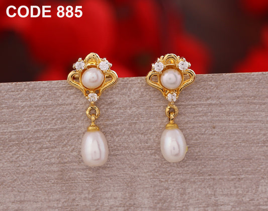 Drop Earrings | Freshwater Real Pearls