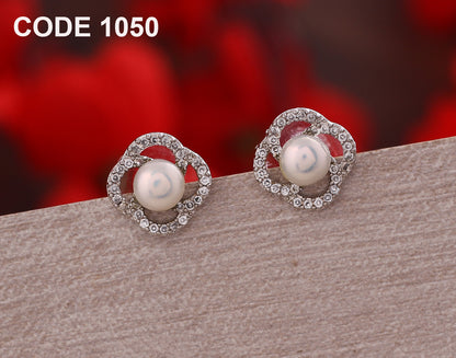 Everyday Stud Earrings | Freshwater Real Pearls