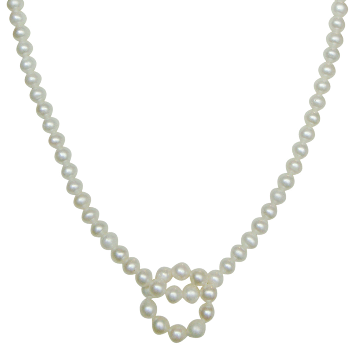 Freshwater Real Pearl Necklace with Long Earrings | Available in 4 Colours