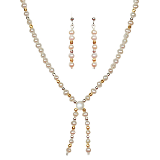 Everyday Single Layer Freshwater Real Pearl Necklace