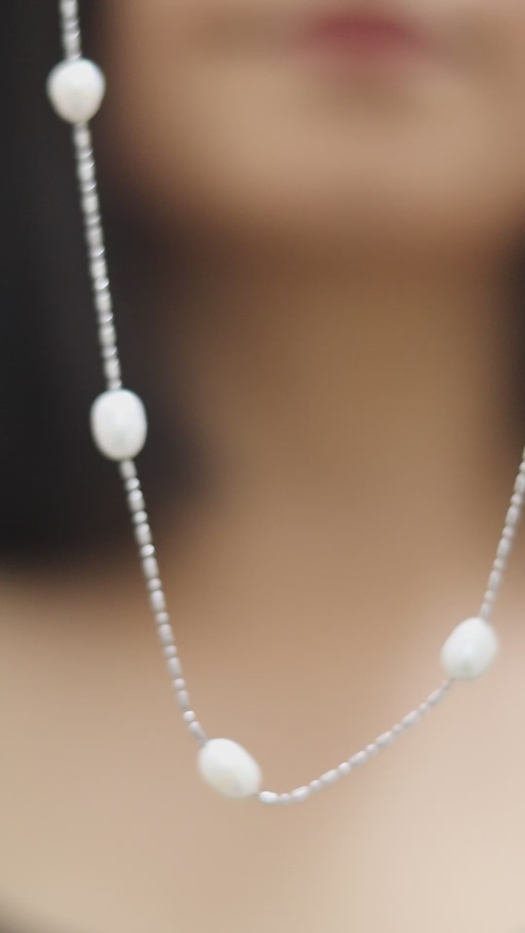 Everyday Jewellery Minimilistic Freshwater AAA Real Pearl Set