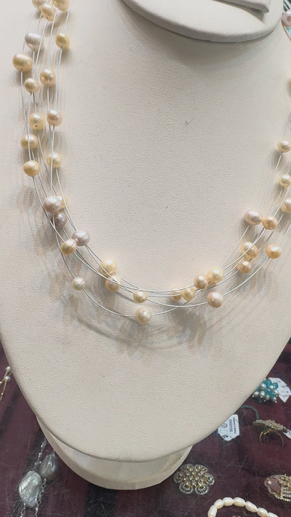 Fusion necklace 5 layer