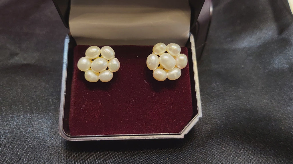 Everyday Oval Pearl Earrings