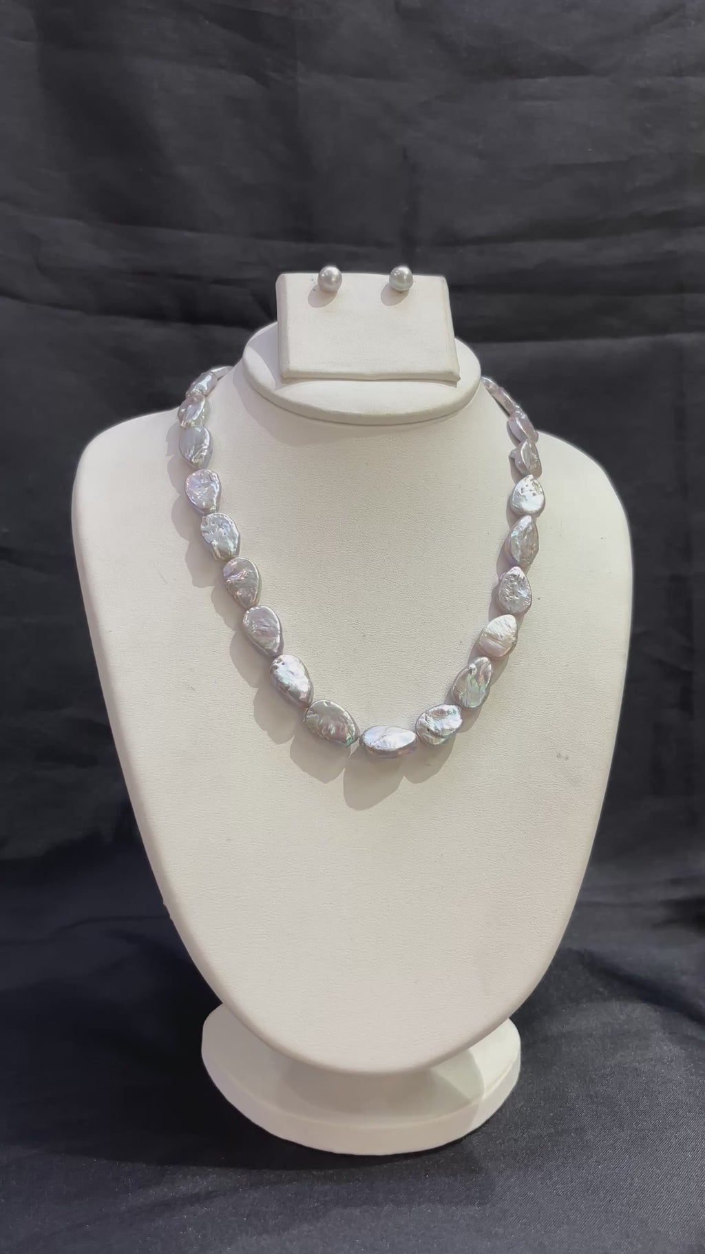 Baroque Freshwater Pearl Necklace Set – Code 50065